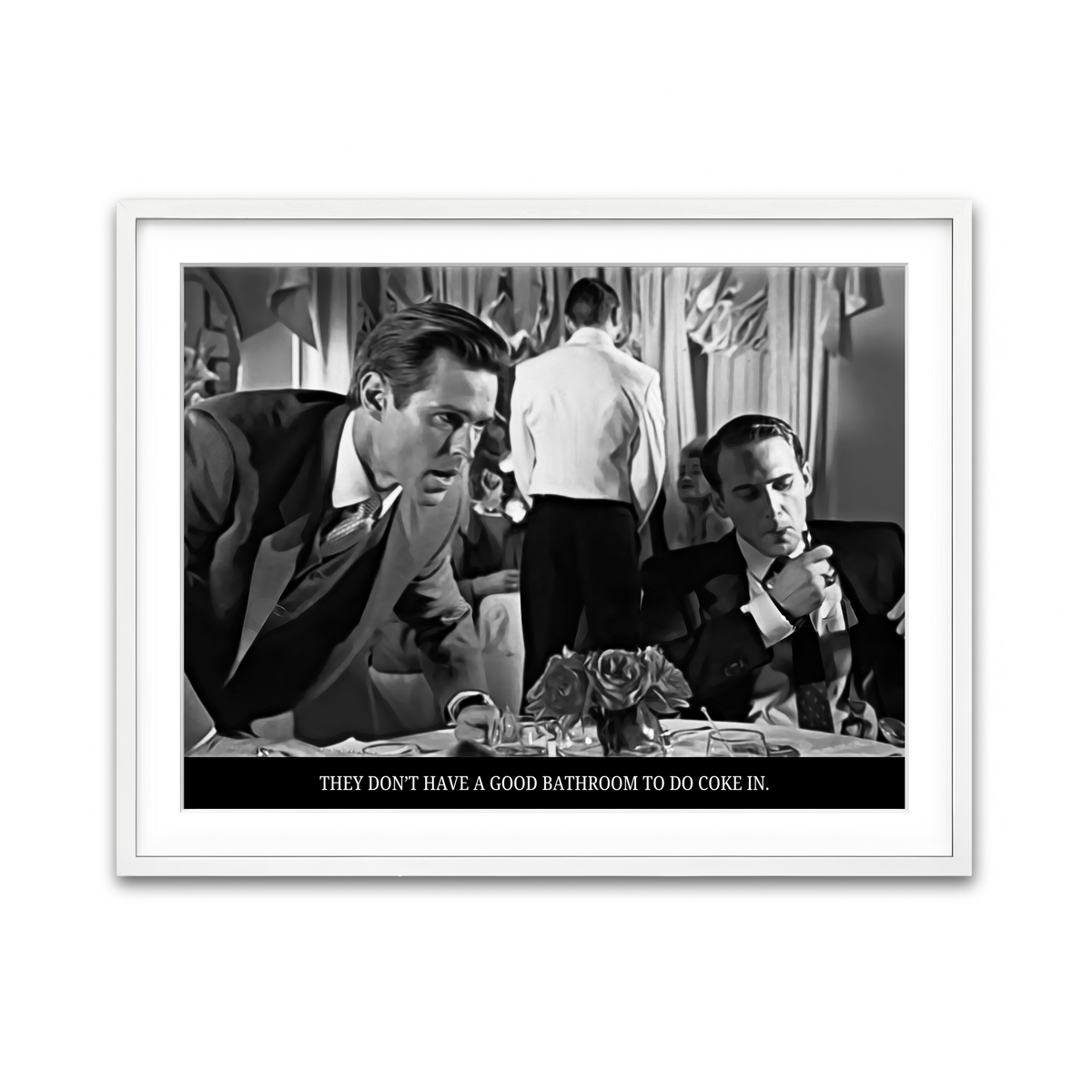 Framed Print 4x3 White