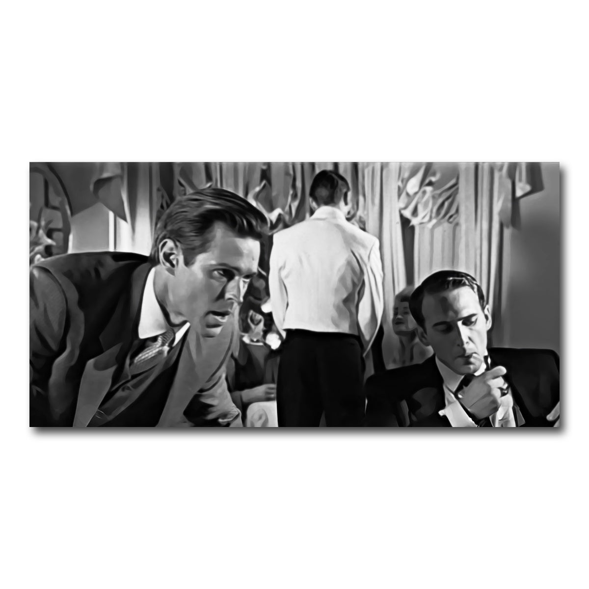 AUTO-MOCKUP WHITE | American Psycho Coke | 1 Piece | Gallery Wrap Canvas | group=2x1