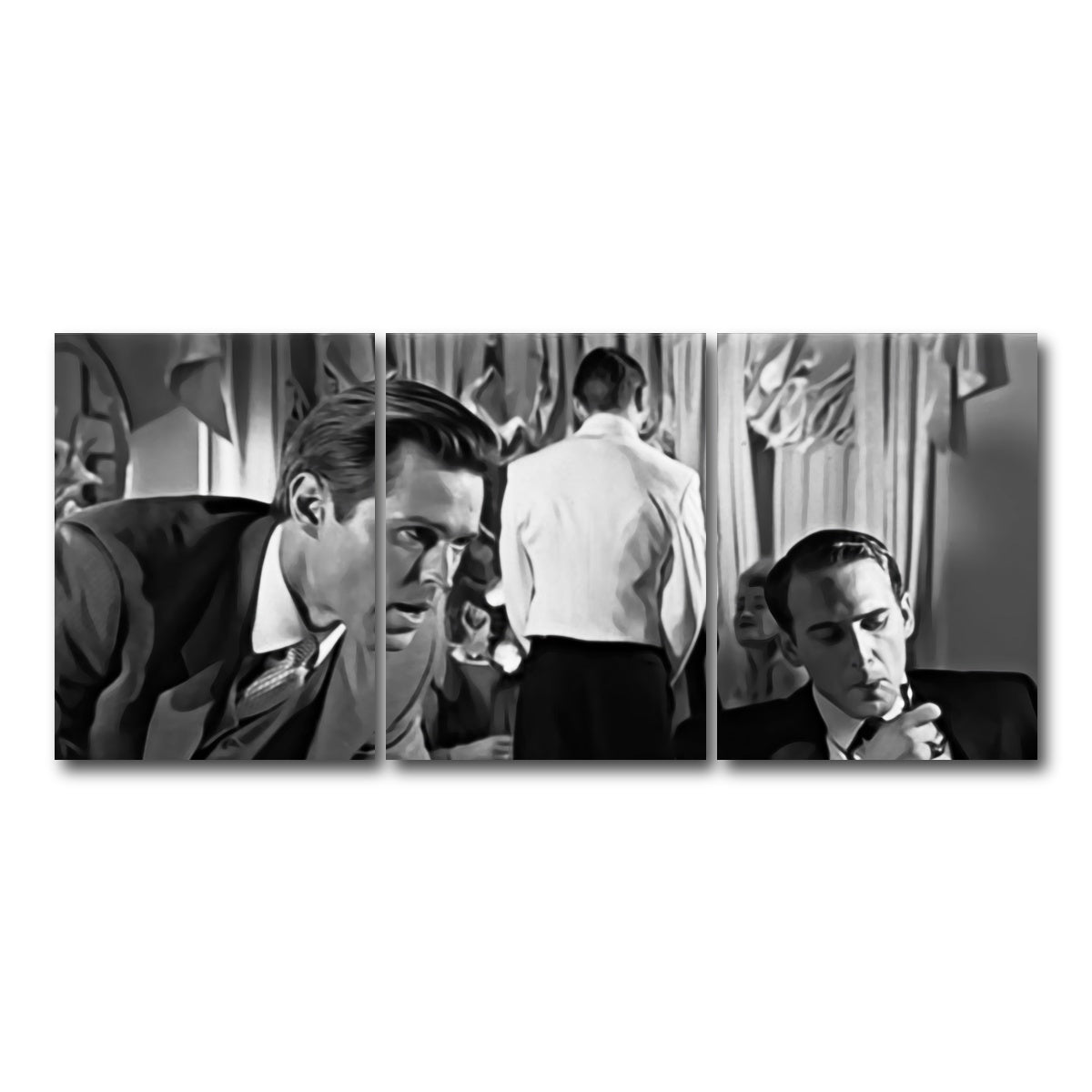 AUTO-MOCKUP WHITE | American Psycho Coke | 3 Piece | Gallery Wrap Canvas | group=18x24