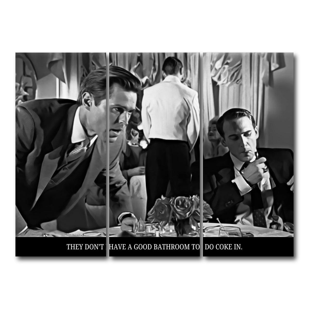 AUTO-MOCKUP WHITE | American Psycho Coke | 3 Piece | Gallery Wrap Canvas | group=8x18