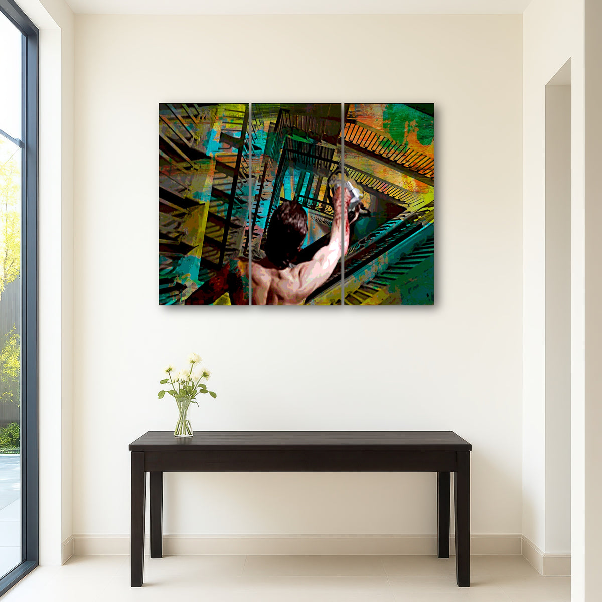 AUTO-MOCKUP ROOM | American Psycho Staircase
