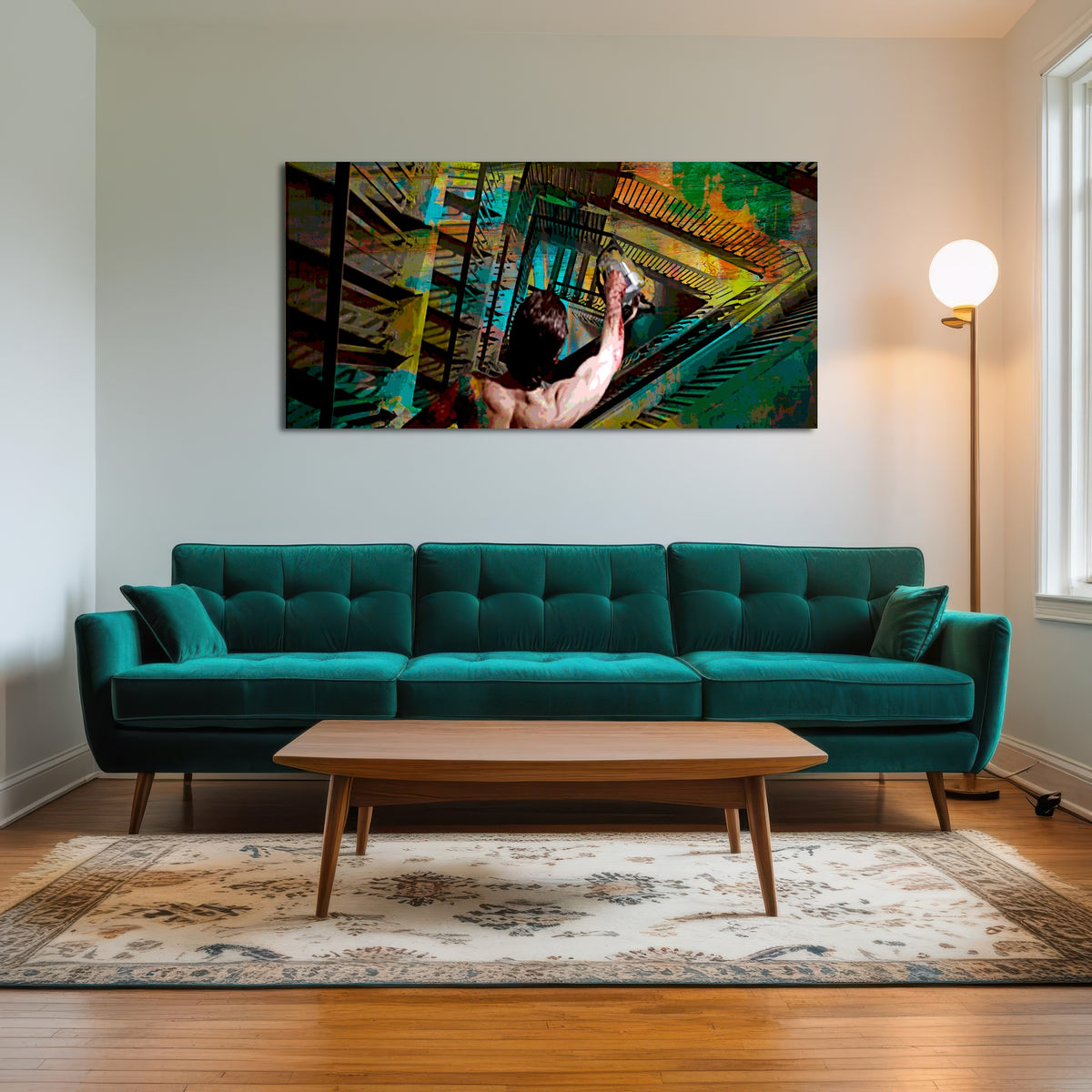 AUTO-MOCKUP ROOM | American Psycho Staircase
