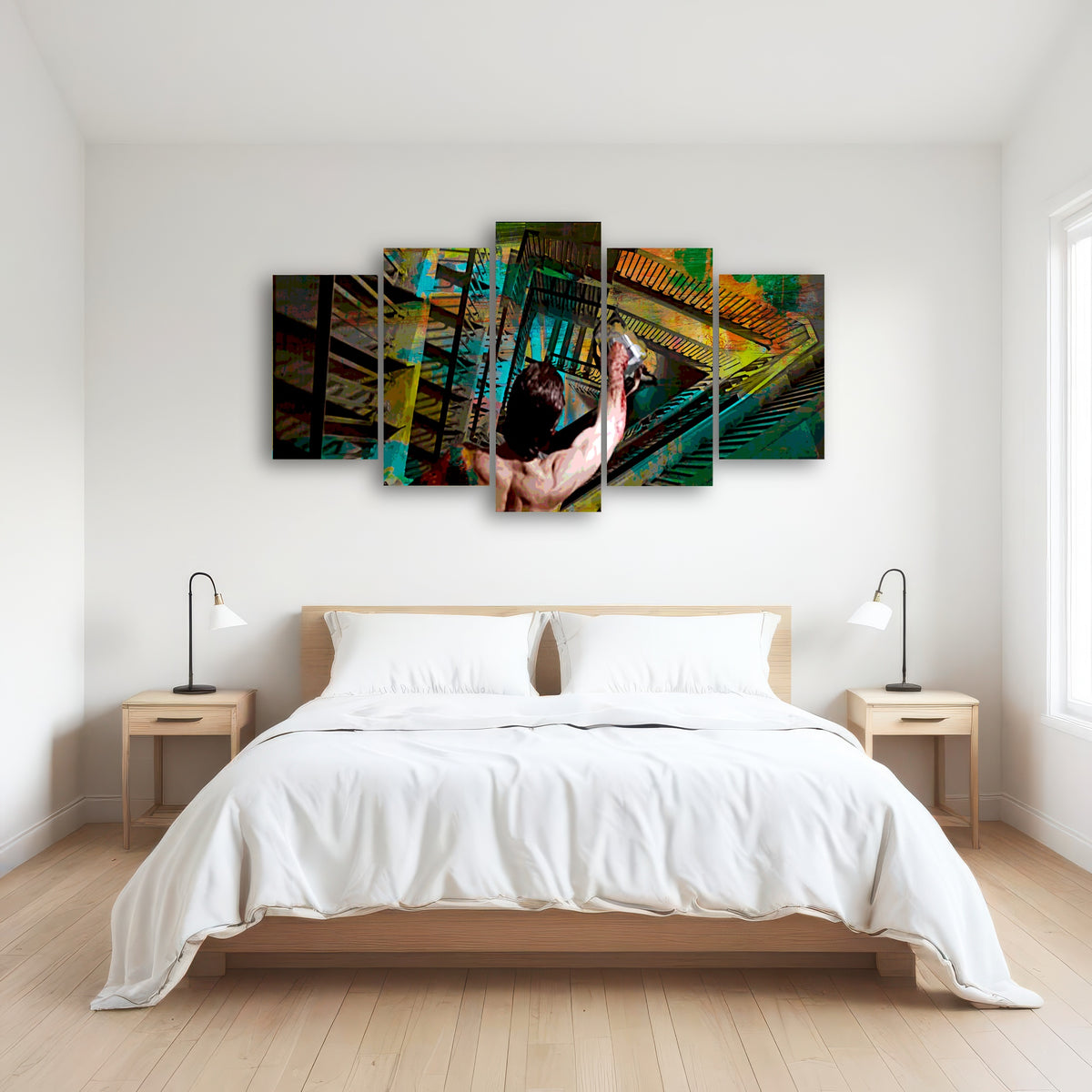 AUTO-MOCKUP ROOM | American Psycho Staircase