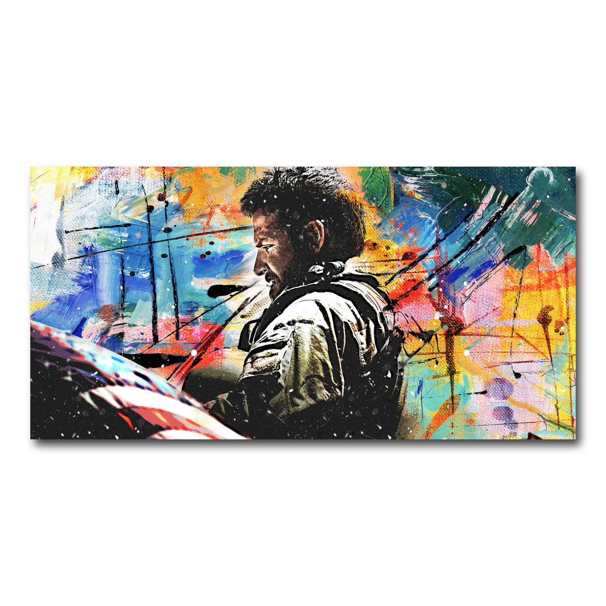 AUTO-MOCKUP WHITE | American Sniper | 1 Piece | Gallery Wrap Canvas | group=2x1
