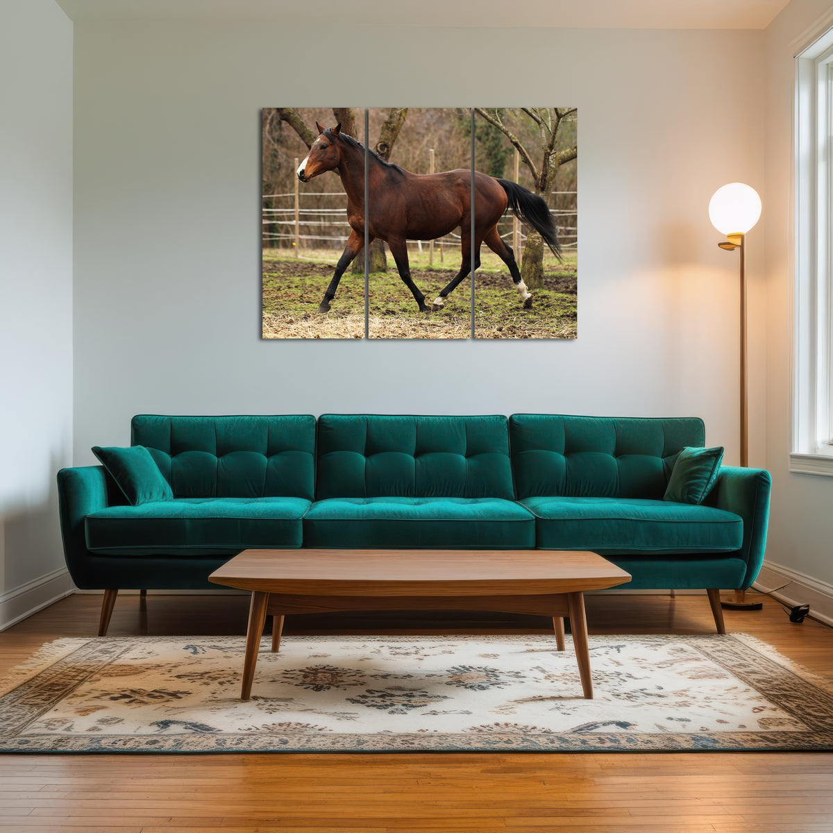 AUTO-MOCKUP ROOM | American quarter horse stallion
