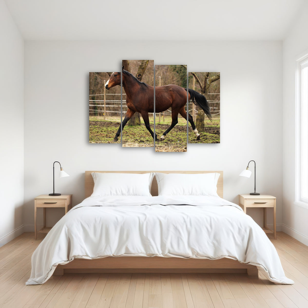 AUTO-MOCKUP ROOM | American quarter horse stallion