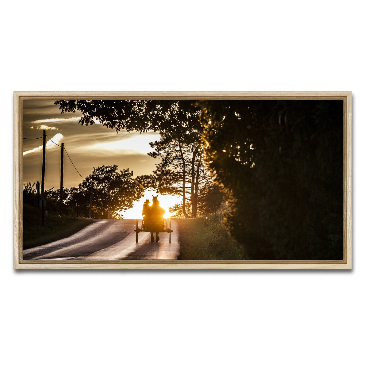 AUTO-MOCKUP WHITE | Amish land of Holmes County | 1 Piece | Natural Framed Canvas | group=2x1