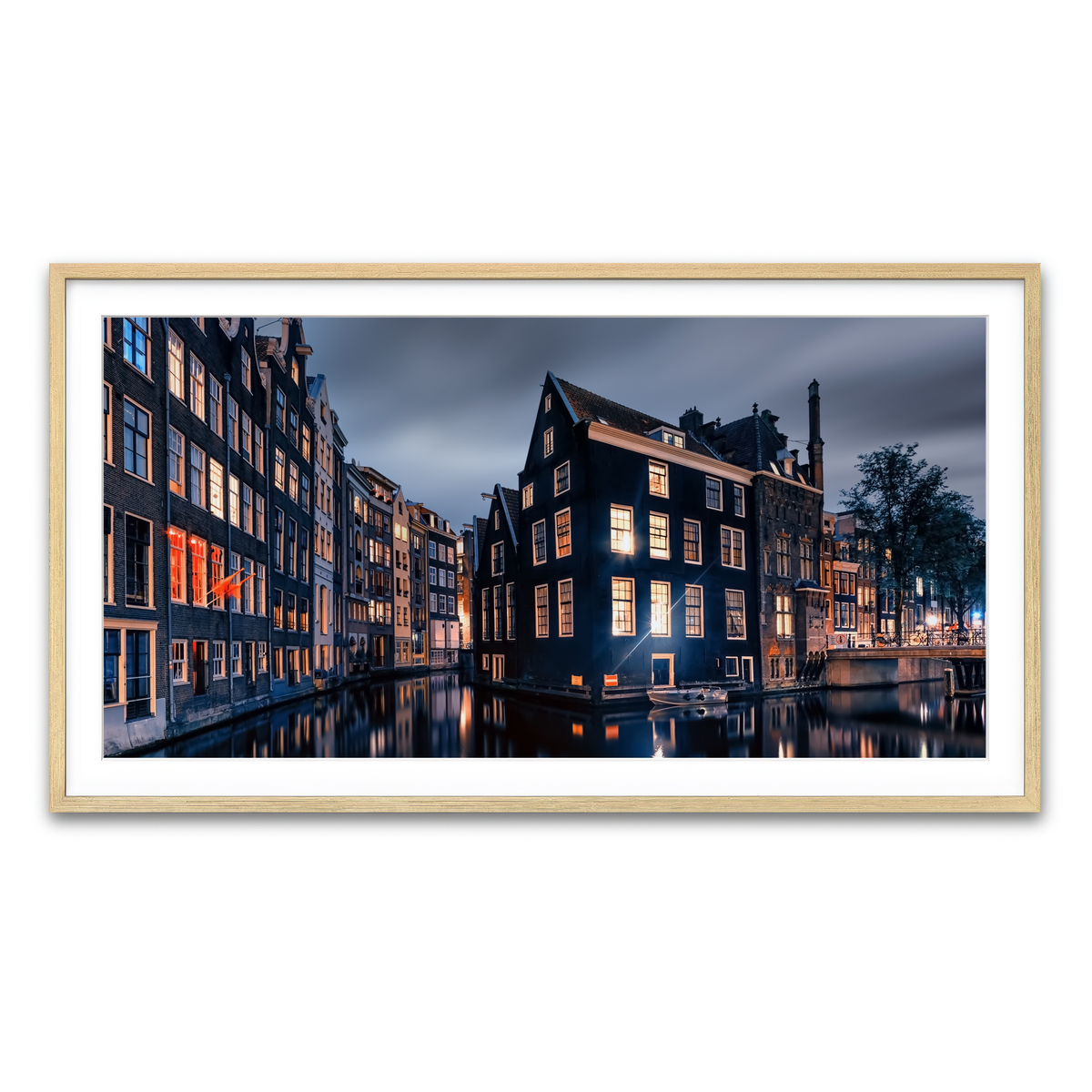 Framed Print 2x1 Natural