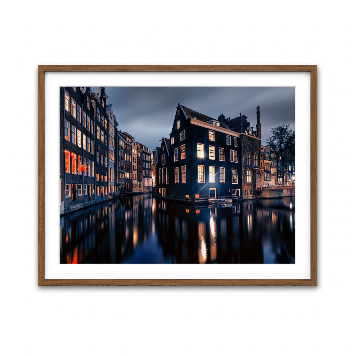 Framed Print 4x3 Walnut