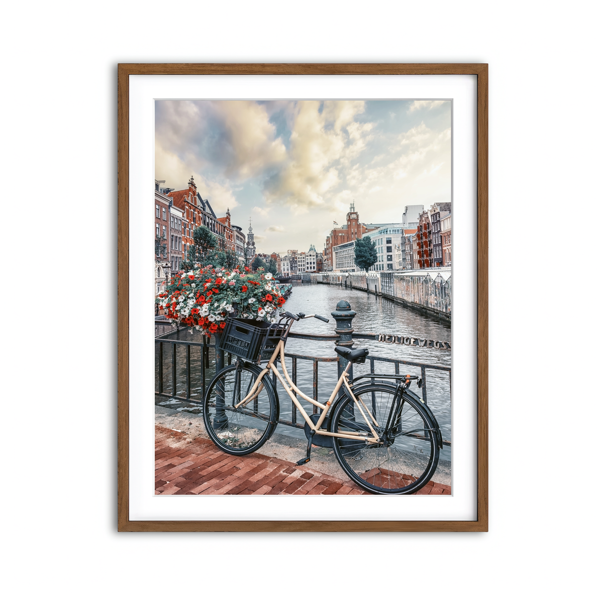 Framed Print 3x4 Walnut