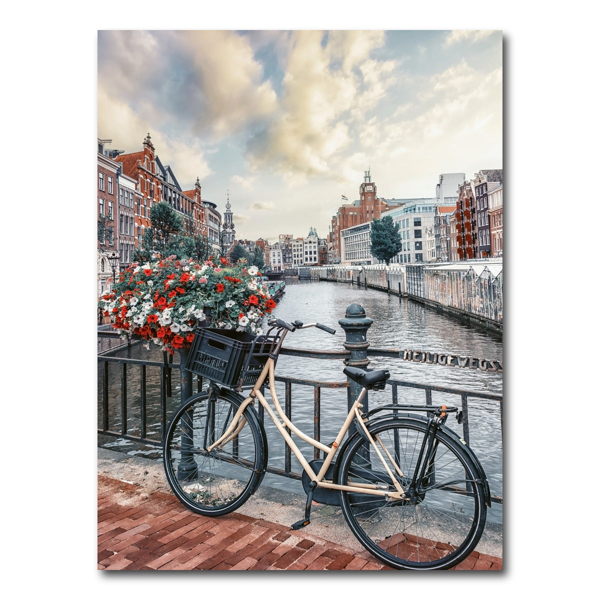AUTO-MOCKUP WHITE | Amsterdam Canal | 1 Piece | Gallery Wrap Canvas | group=3x4