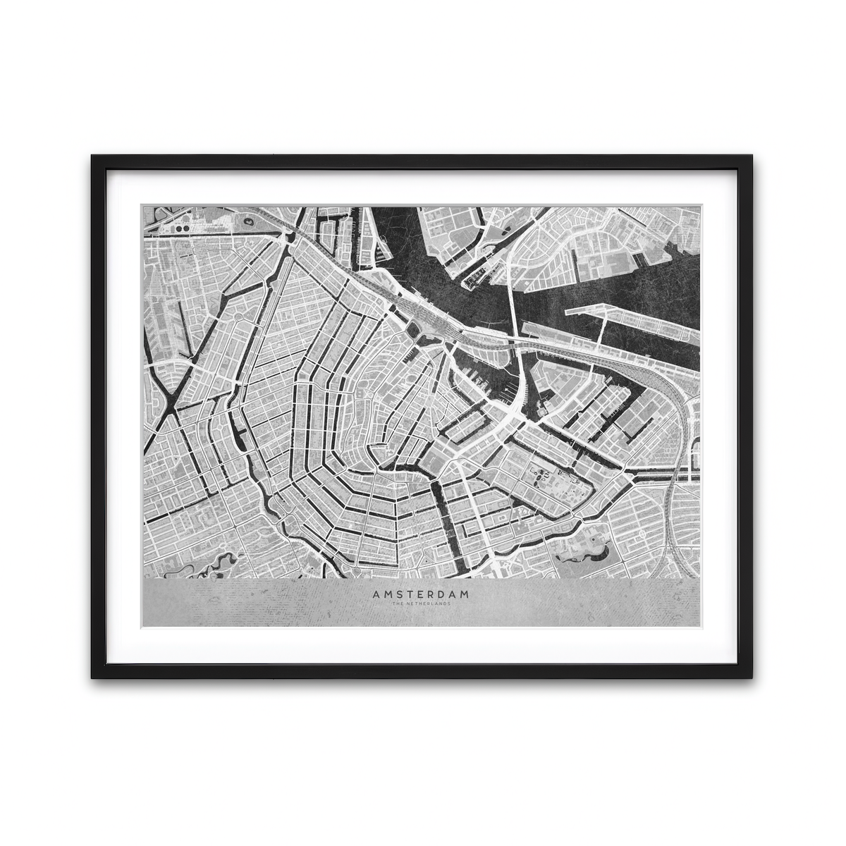 Framed Print 4x3 Black