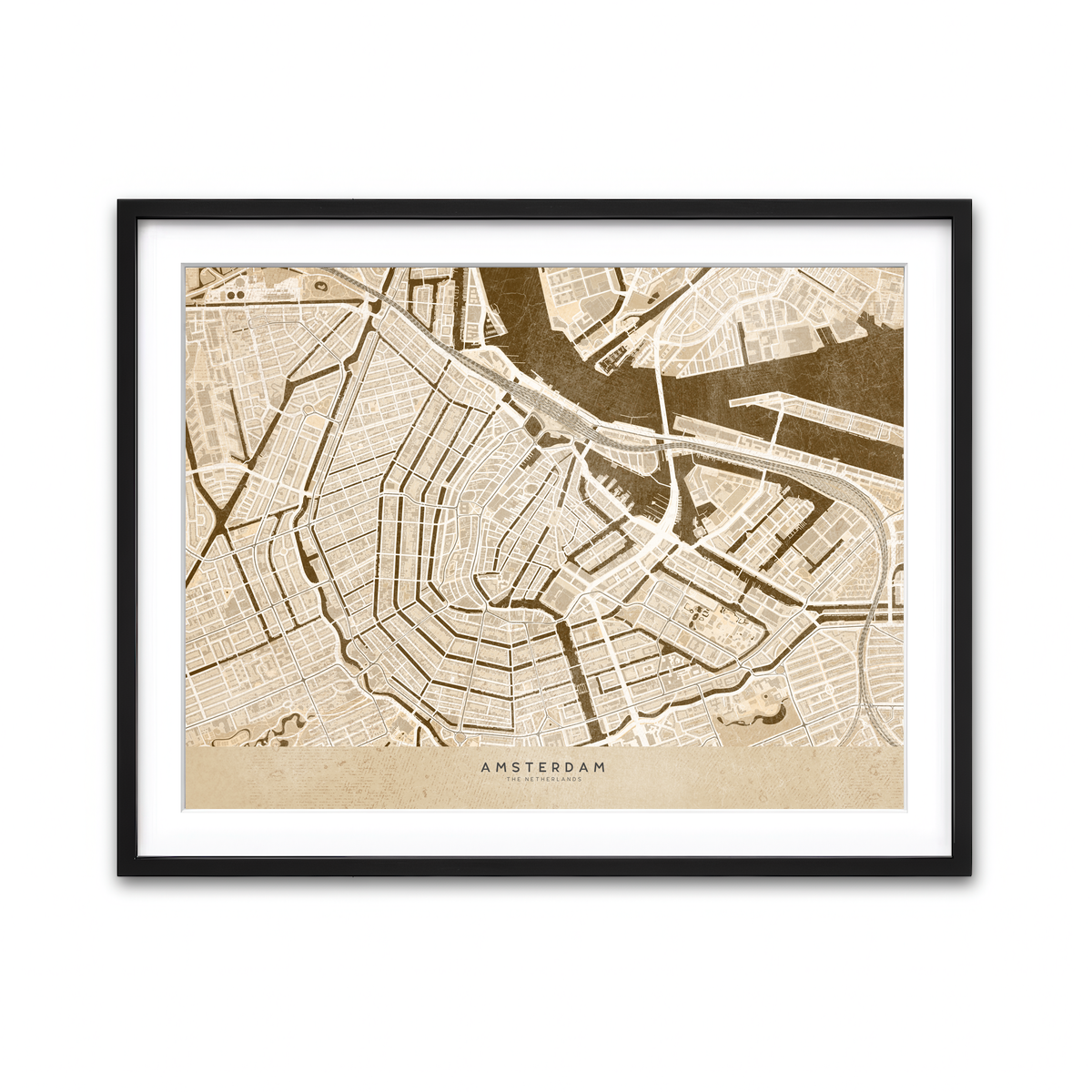 Framed Print 4x3 Black