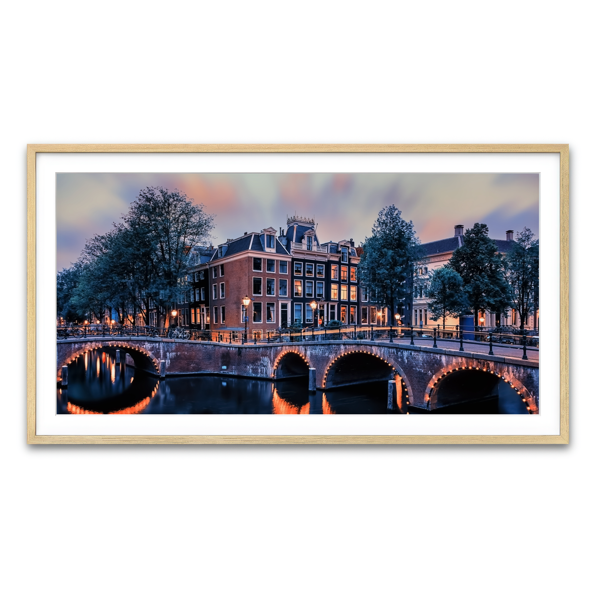 Framed Print 2x1 Natural