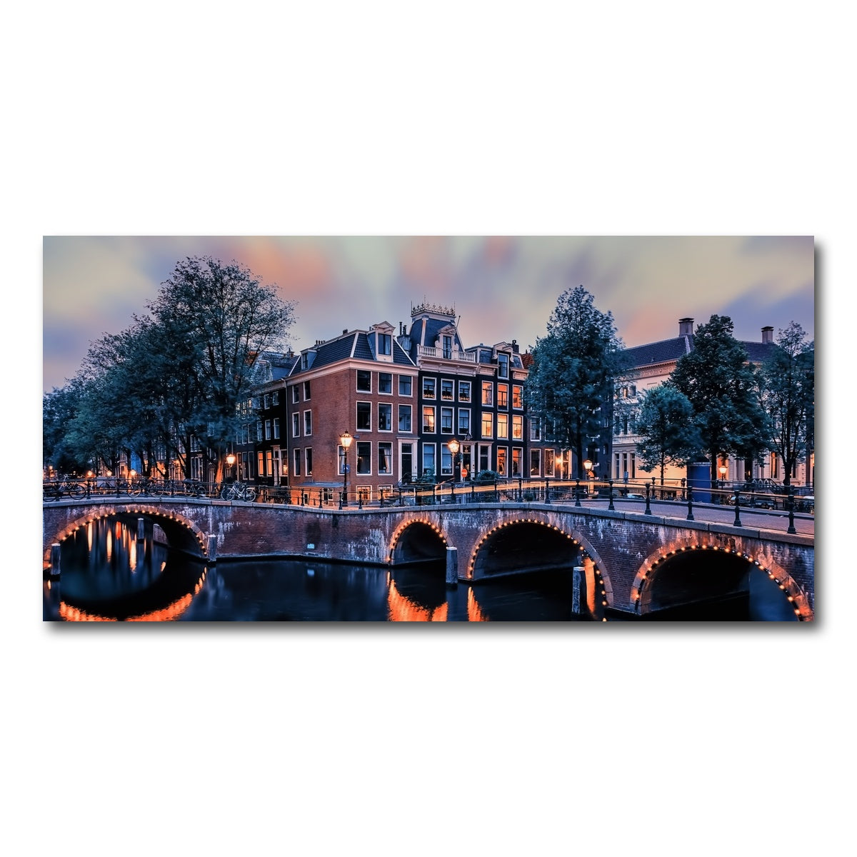 AUTO-MOCKUP WHITE | Amsterdam Sunset | 1 Piece | Gallery Wrap Canvas | group=2x1