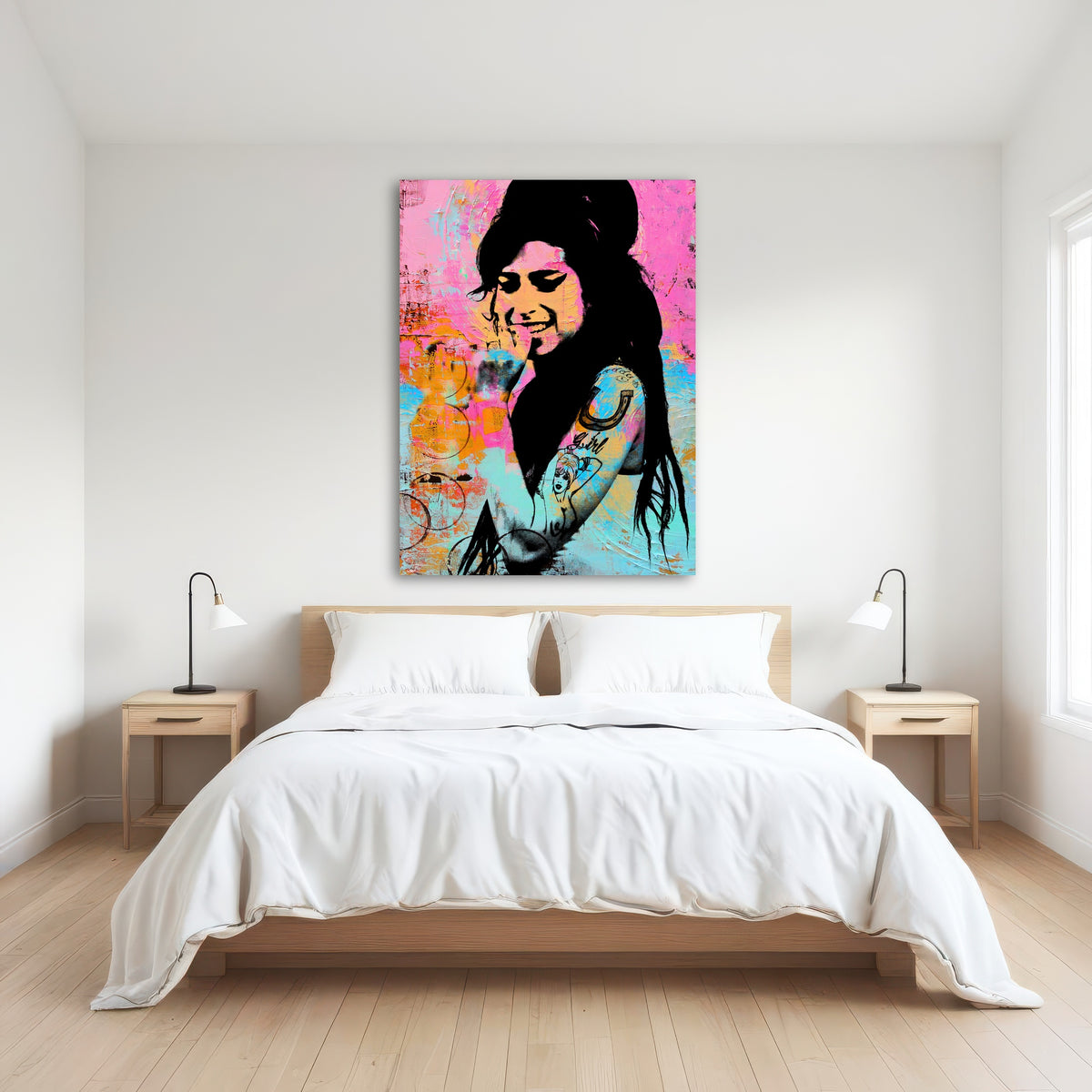 AUTO-MOCKUP ROOM | Amy Winehouse Circles