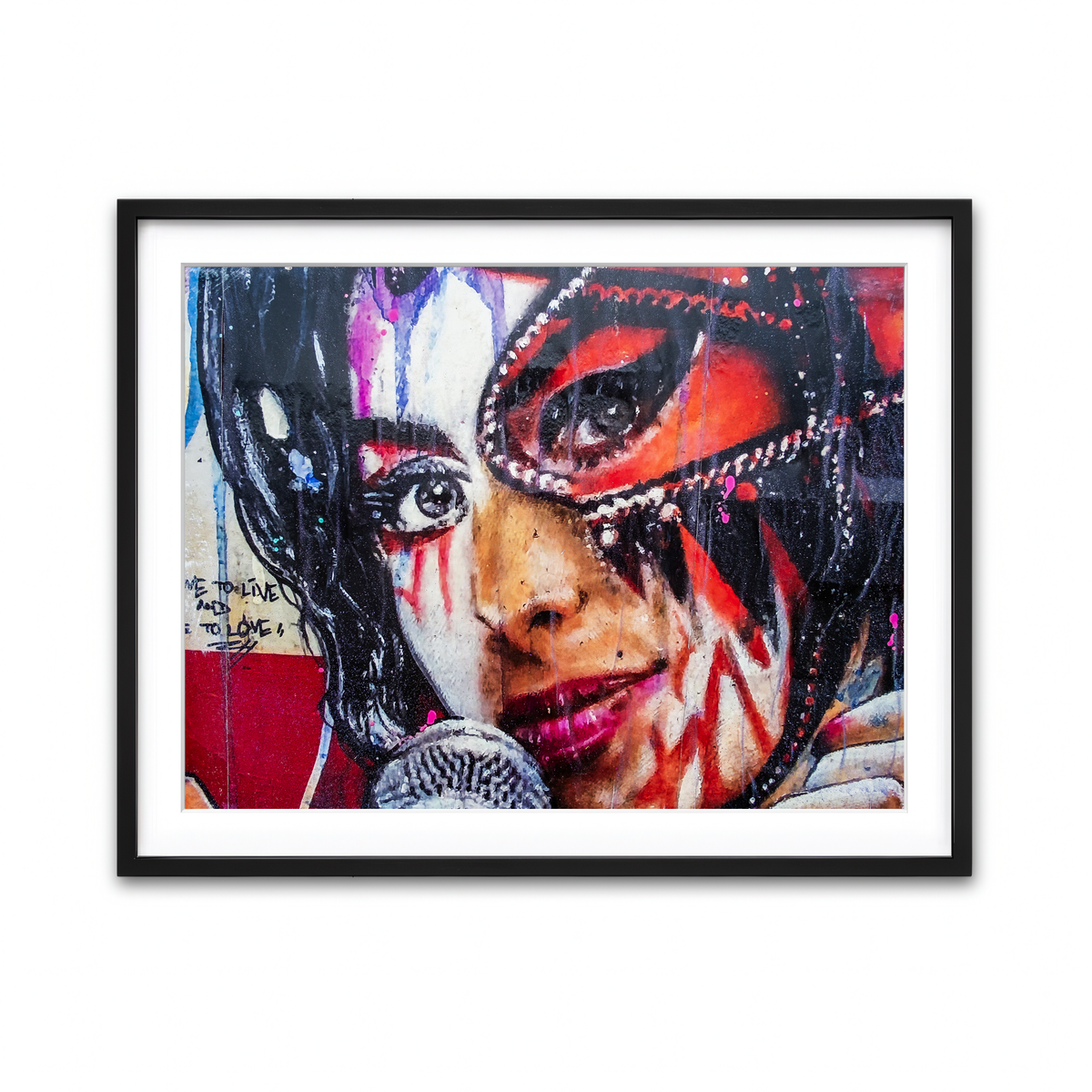 Framed Print 4x3 Black