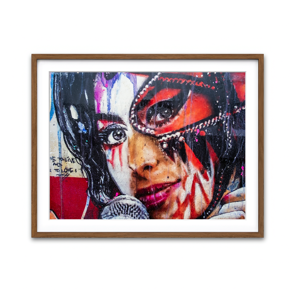 Framed Print 4x3 Walnut