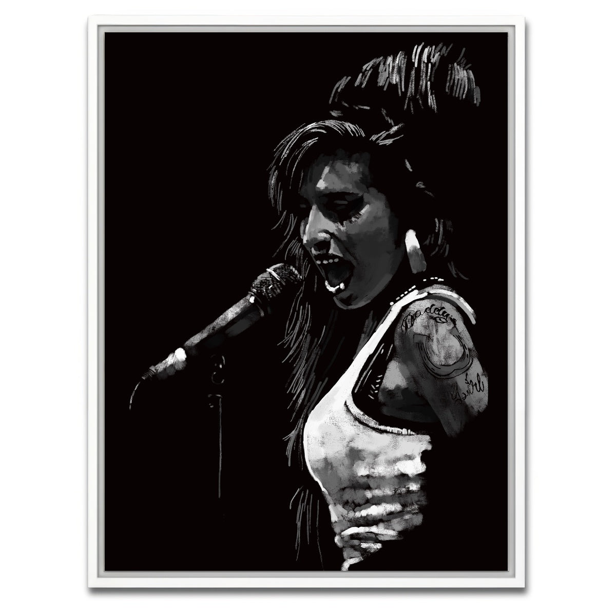 AUTO-MOCKUP WHITE | Amy | 1 Piece | White Framed Canvas | group=3x4