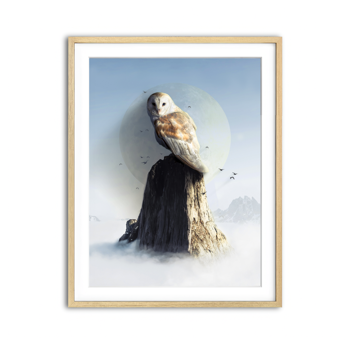 Framed Print 3x4 Natural
