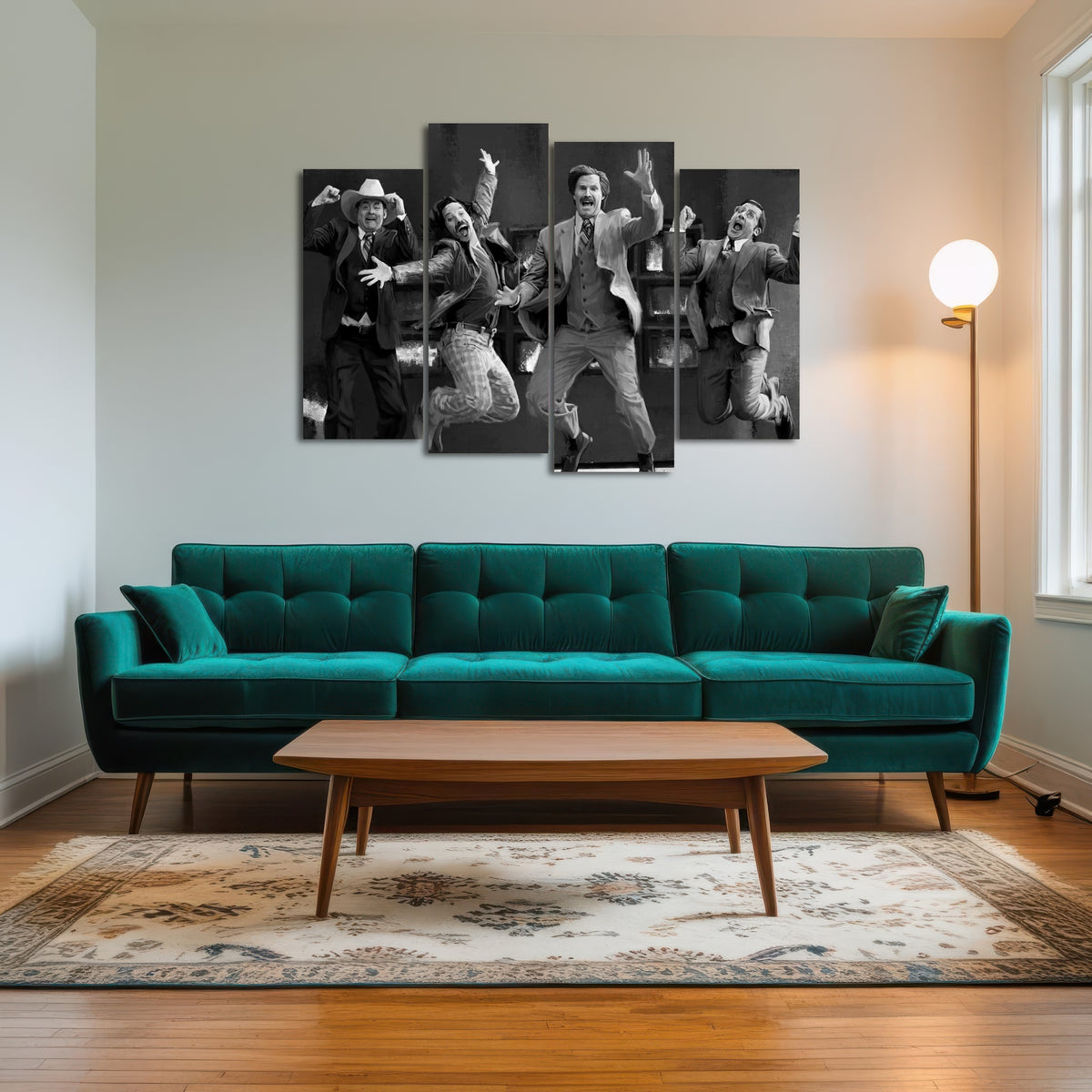 AUTO-MOCKUP ROOM | Anchorman Grayscale