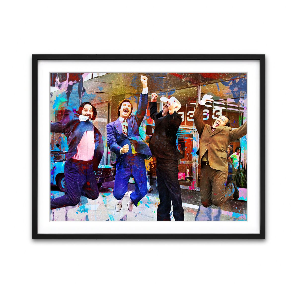 Framed Print 4x3 Black