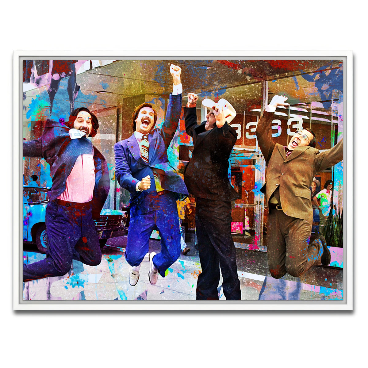 AUTO-MOCKUP WHITE | Anchorman | 1 Piece | White Framed Canvas | group=4x3