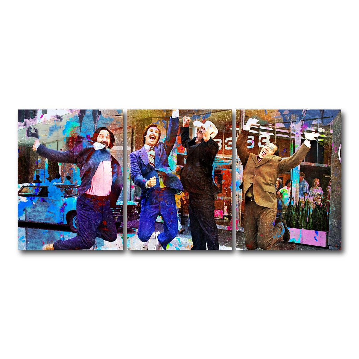 AUTO-MOCKUP WHITE | Anchorman | 3 Piece | Gallery Wrap Canvas | group=18x24