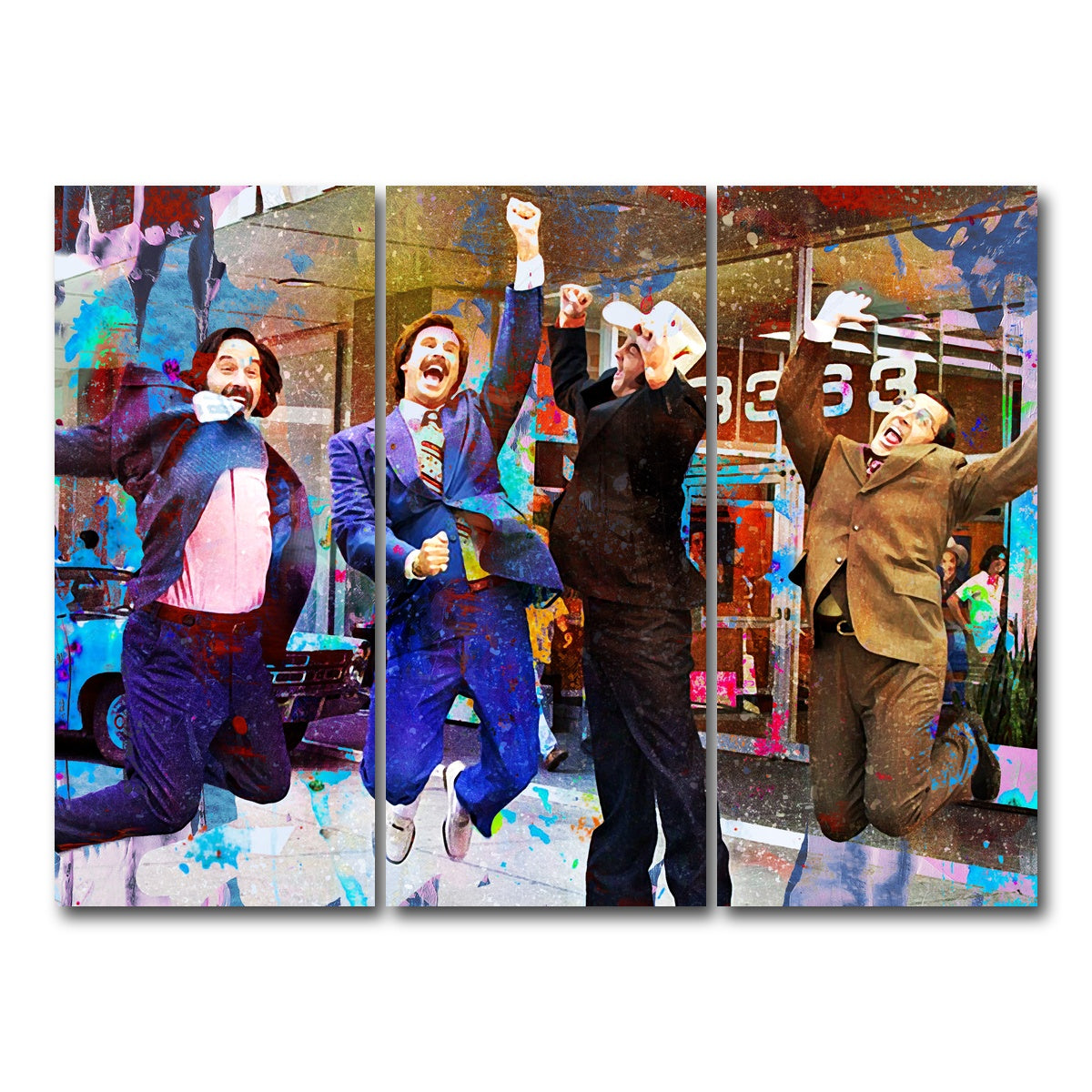 AUTO-MOCKUP WHITE | Anchorman | 3 Piece | Gallery Wrap Canvas | group=8x18