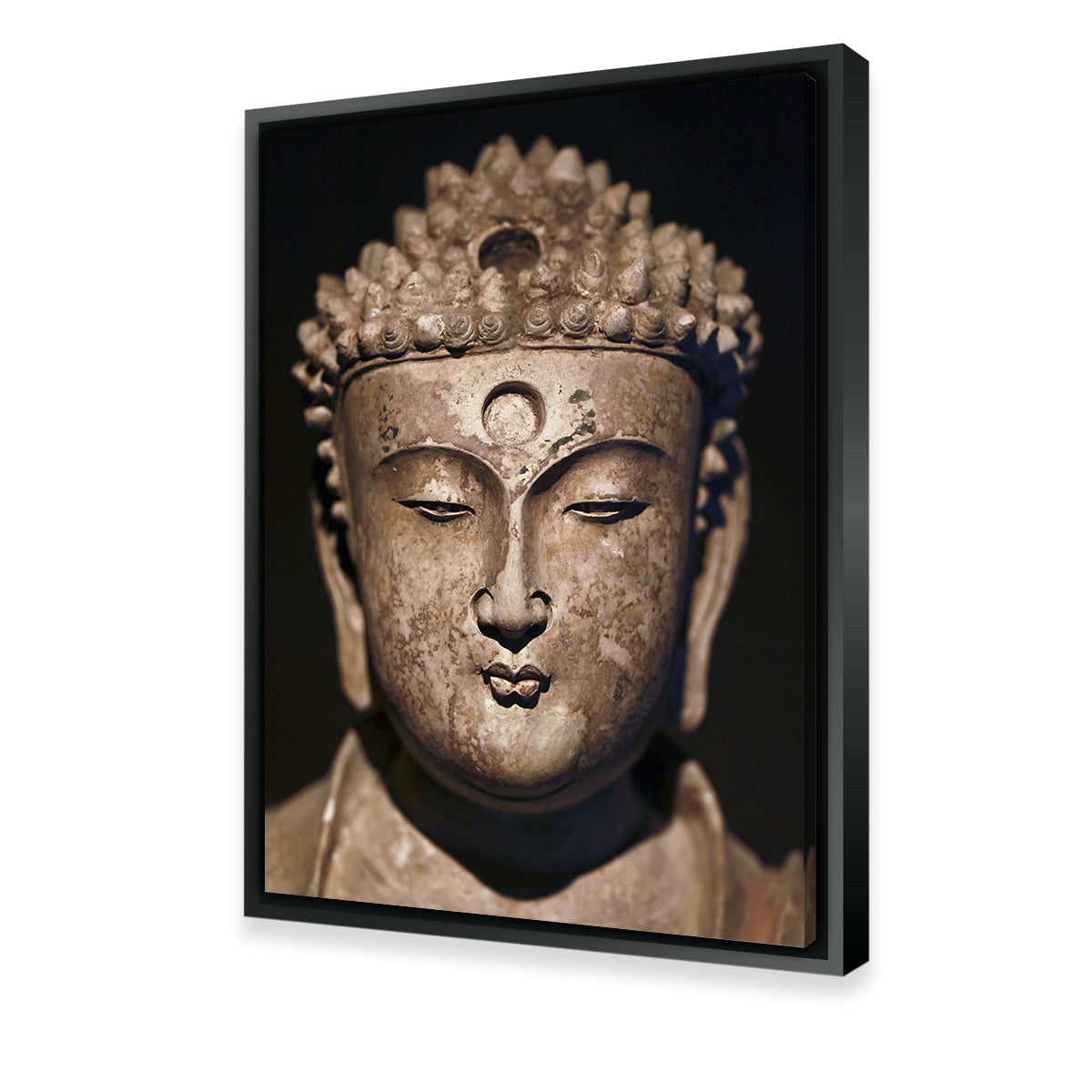 Ancient Buddha Statue Wall Art