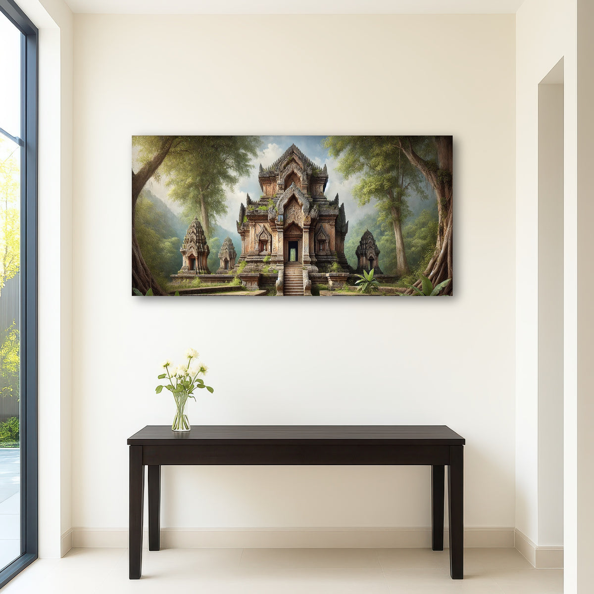 AUTO-MOCKUP ROOM | Ancient Buddhist Temple