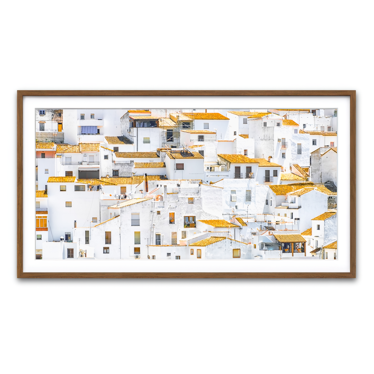 Framed Print 2x1 Walnut
