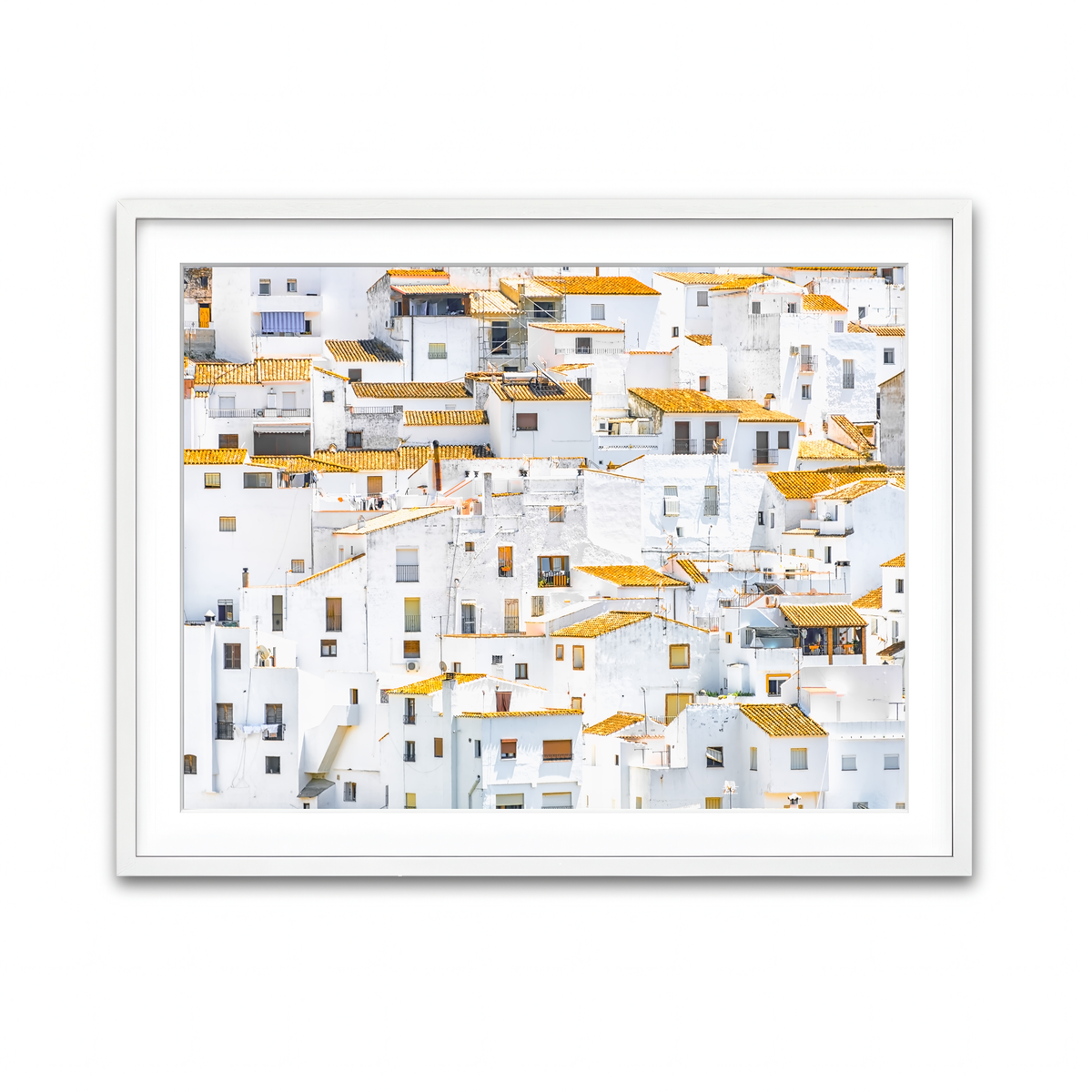 Framed Print 4x3 White