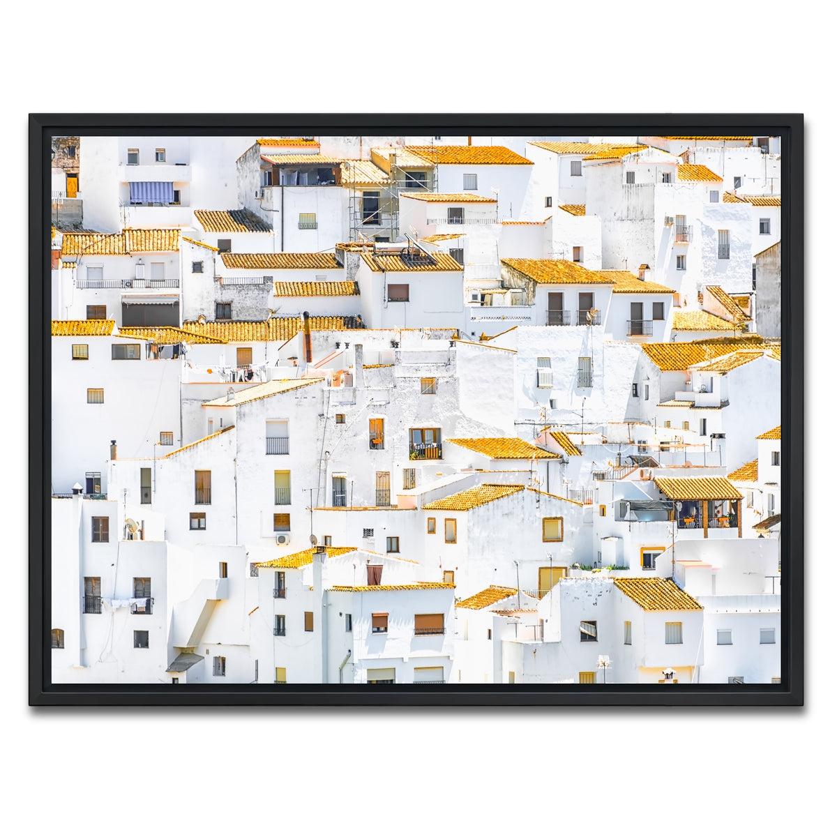 AUTO-MOCKUP WHITE | Andalusia | 1 Piece | Black Framed Canvas | group=4x3