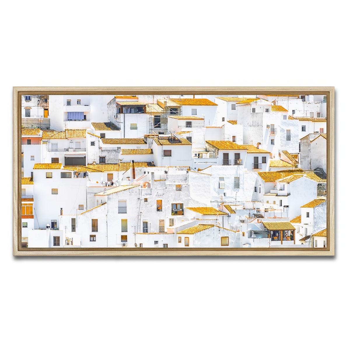 AUTO-MOCKUP WHITE | Andalusia | 1 Piece | Natural Framed Canvas | group=2x1