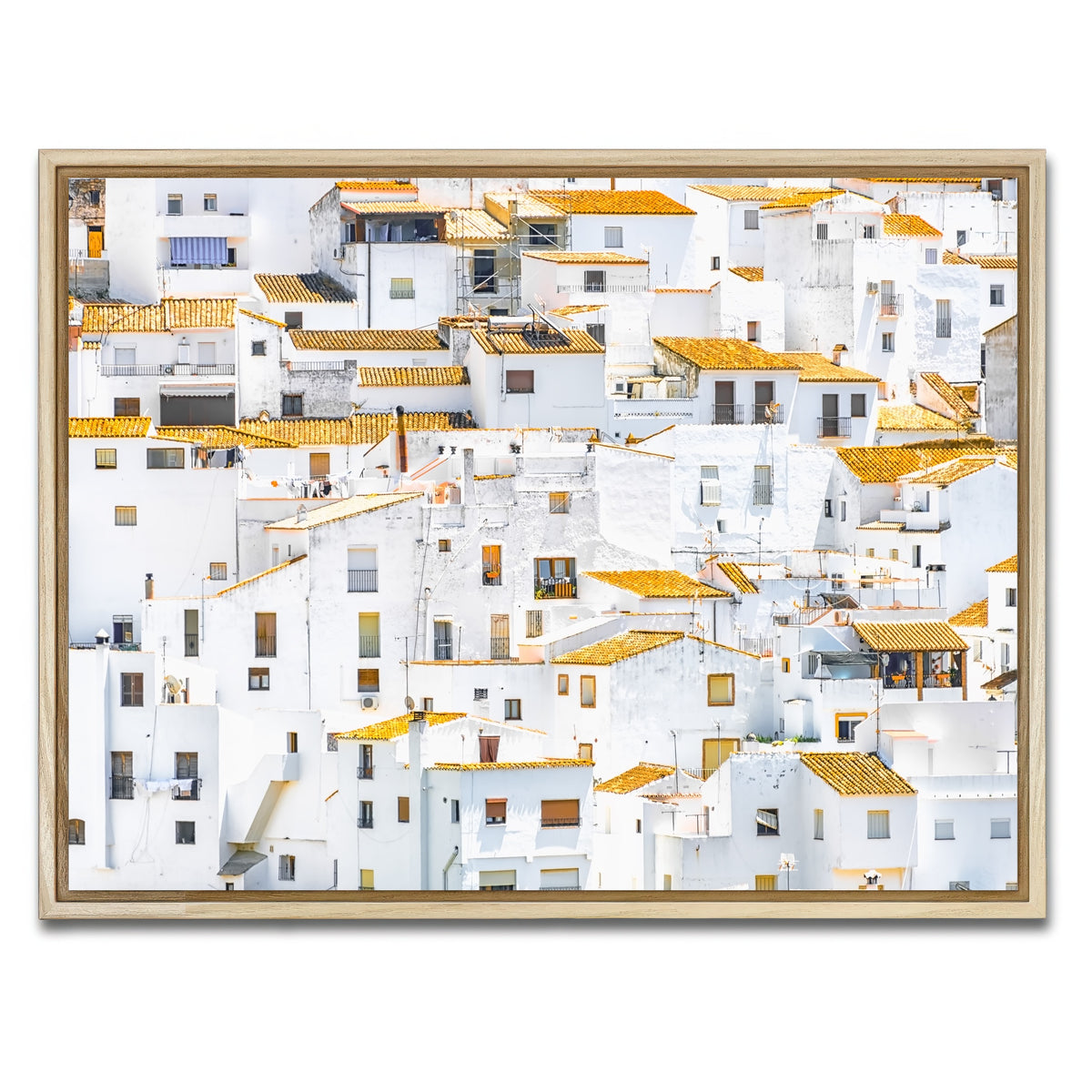 AUTO-MOCKUP WHITE | Andalusia | 1 Piece | Natural Framed Canvas | group=4x3