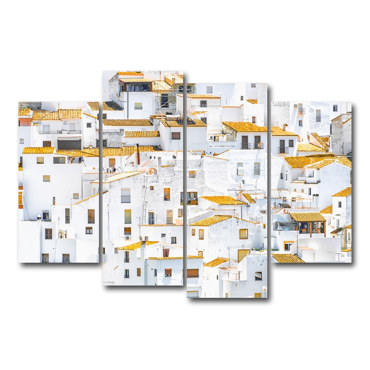 AUTO-MOCKUP WHITE | Andalusia | 4 Piece | Gallery Wrap Canvas | group=4_short
