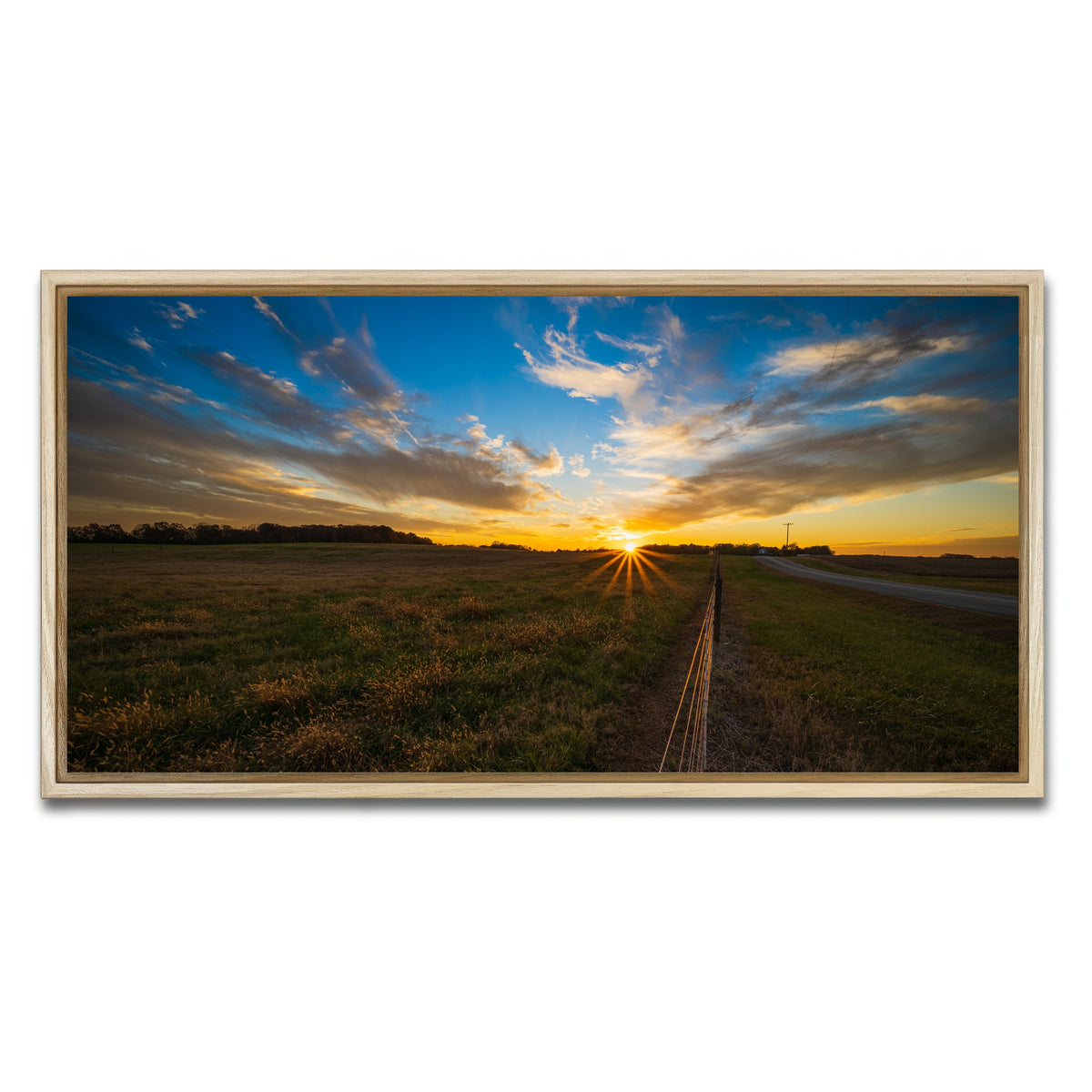 AUTO-MOCKUP WHITE | Anderson South Carolina | 1 Piece | Natural Framed Canvas | group=2x1