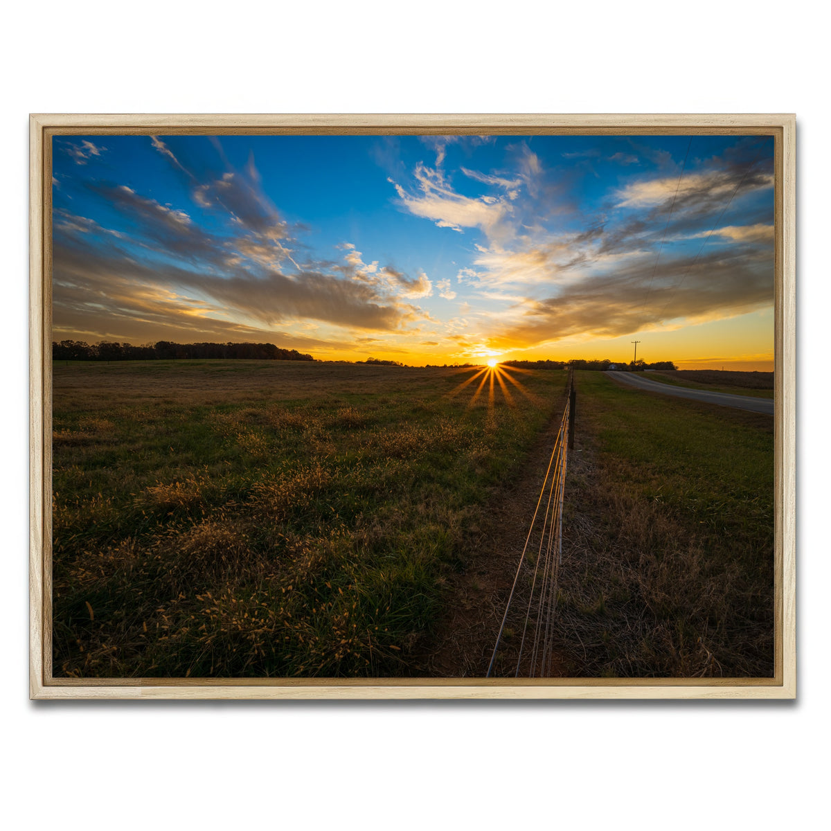 AUTO-MOCKUP WHITE | Anderson South Carolina | 1 Piece | Natural Framed Canvas | group=4x3
