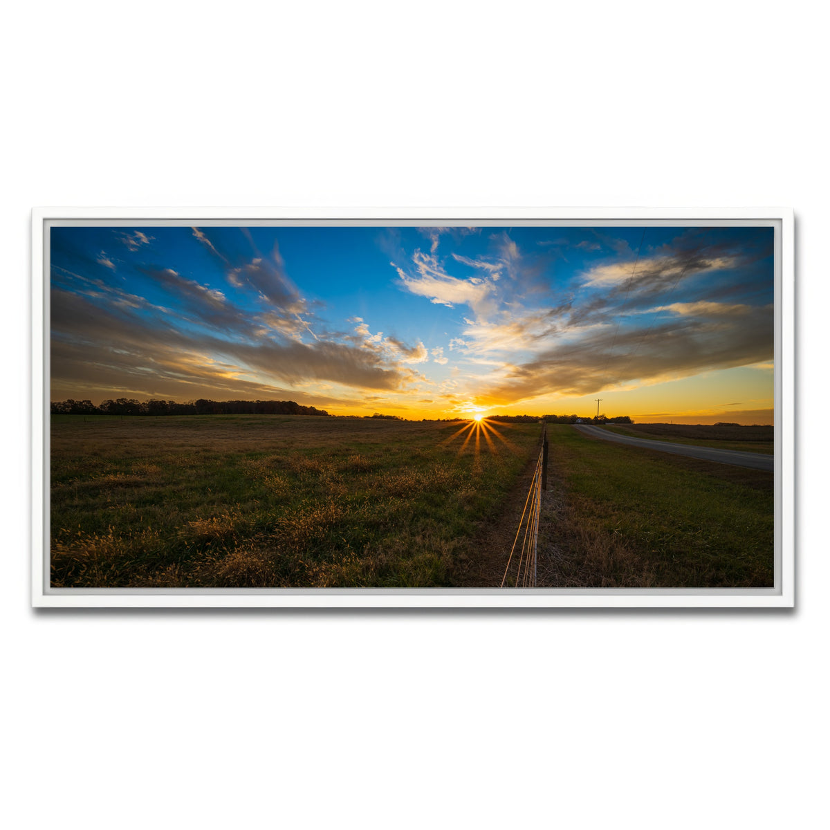 AUTO-MOCKUP WHITE | Anderson South Carolina | 1 Piece | White Framed Canvas | group=2x1