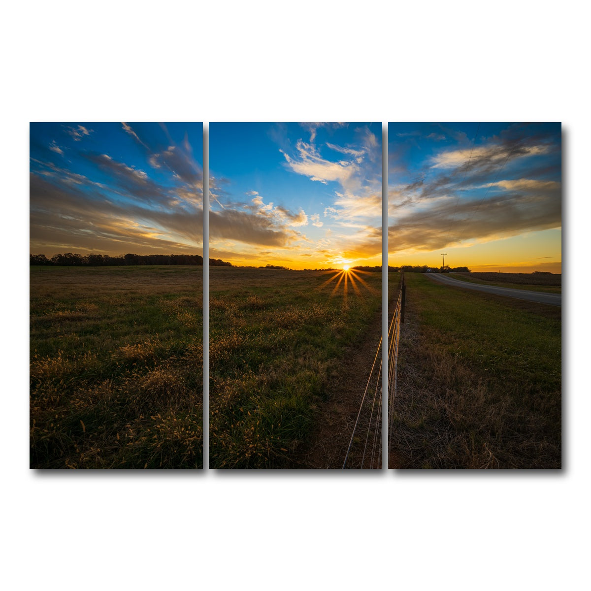 AUTO-MOCKUP WHITE | Anderson South Carolina | 3 Piece | Gallery Wrap Canvas | group=12x24