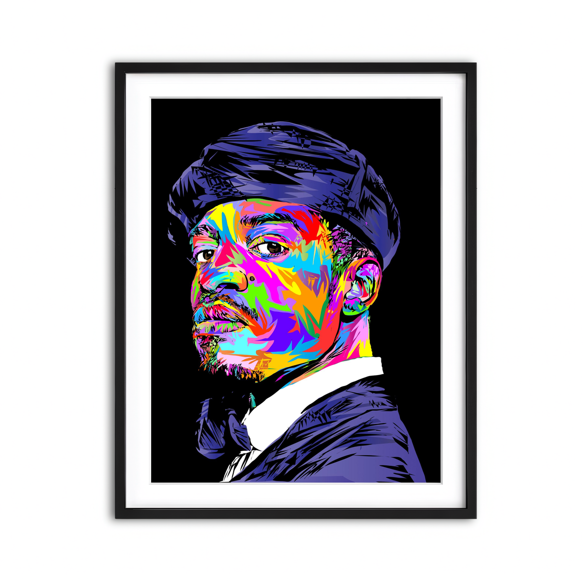 Framed Print 3x4 Black