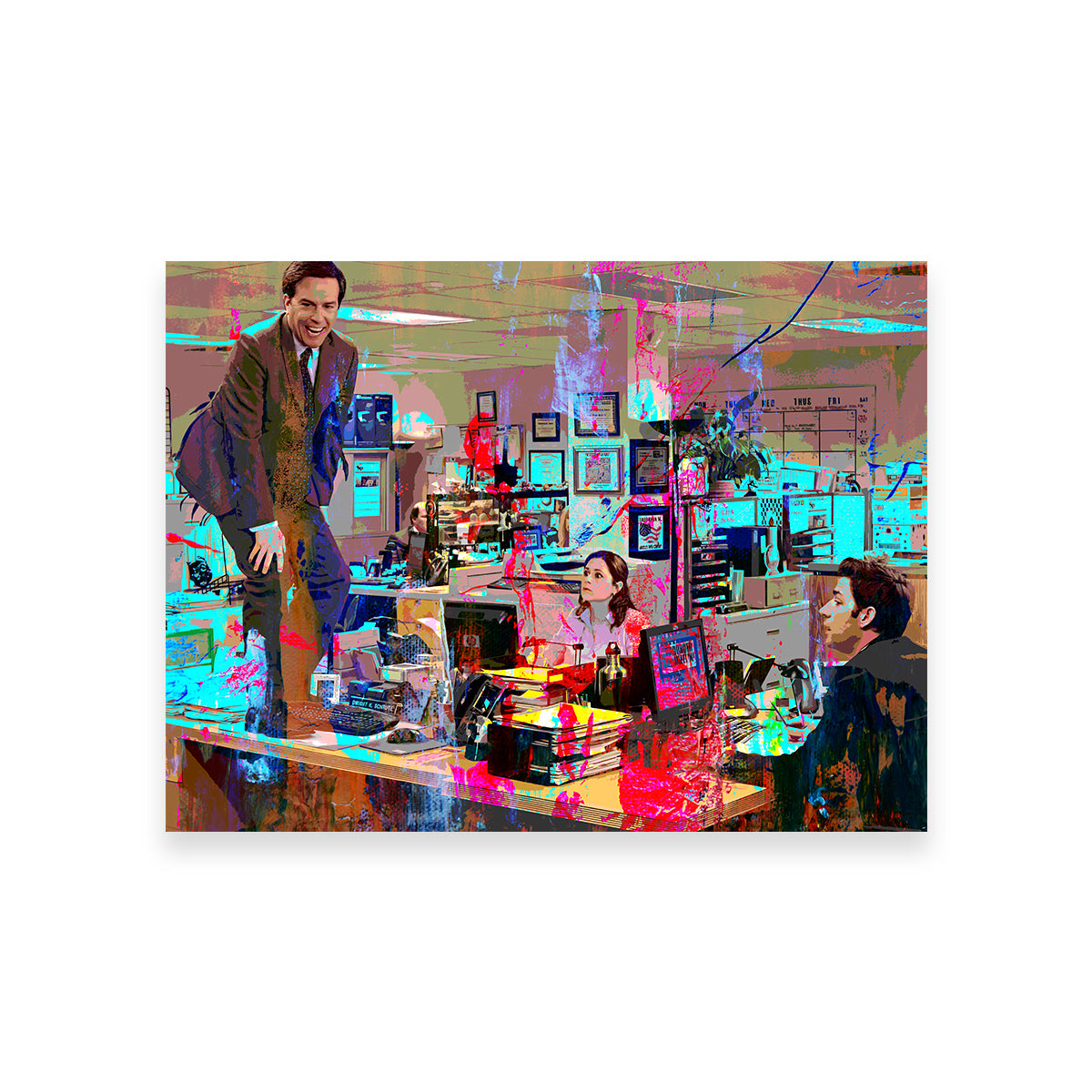 Andy - The Office Wall Art