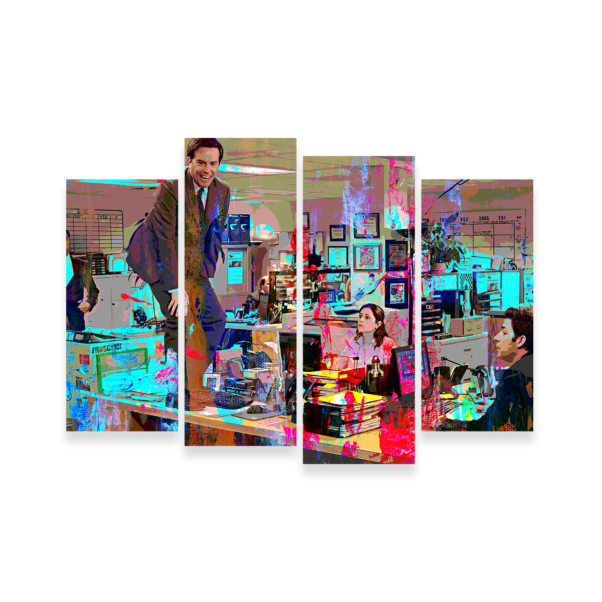 Andy - The Office Wall Art