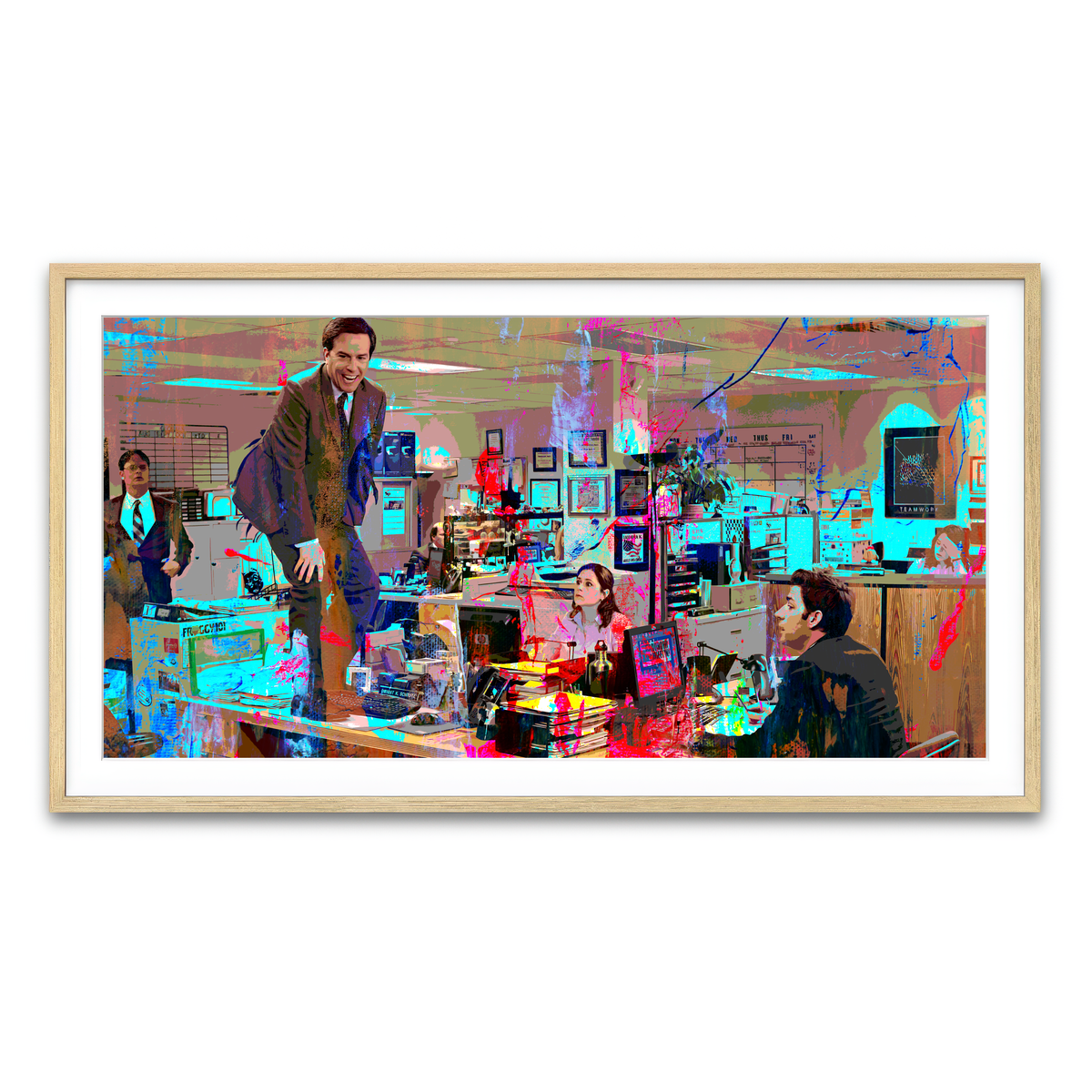 Framed Print 2x1 Natural