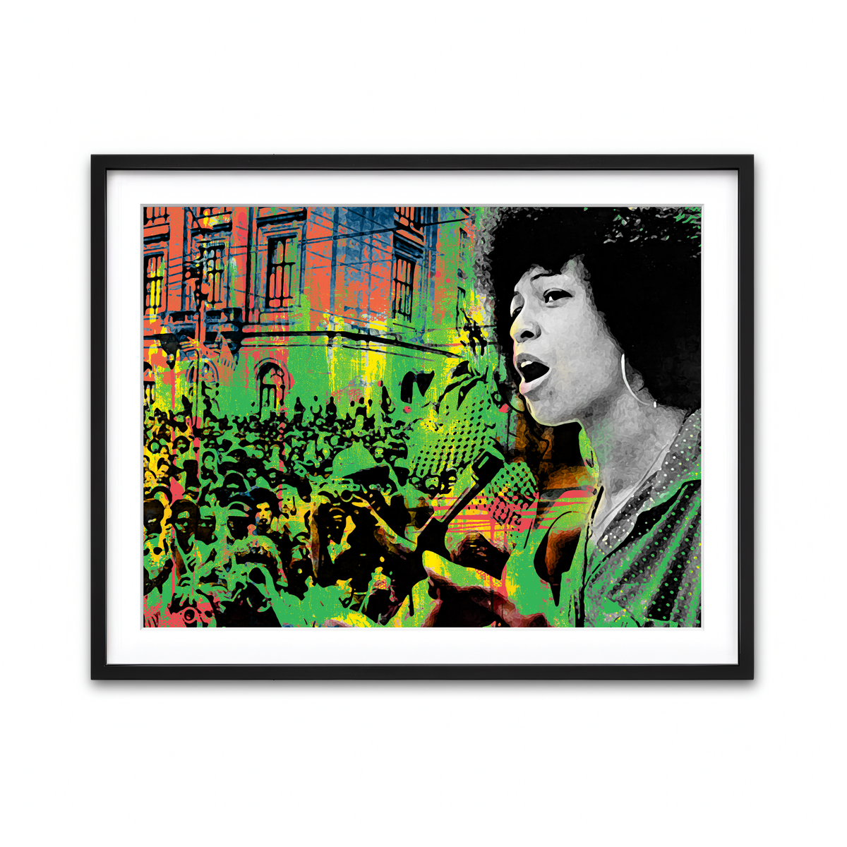 Framed Print 4x3 Black