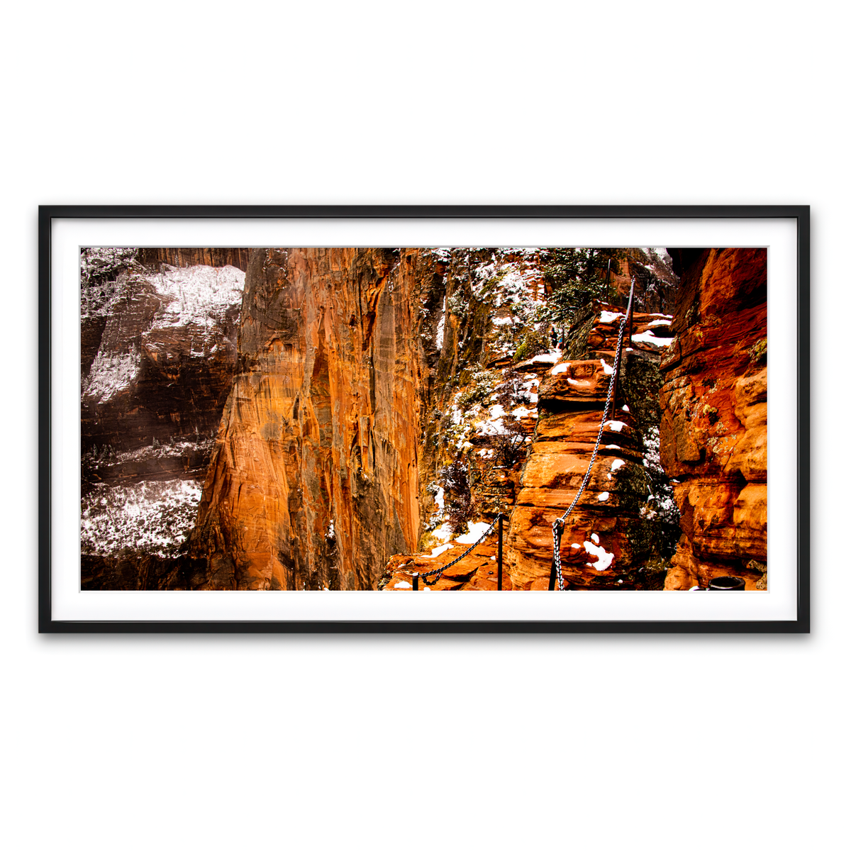 Framed Print 2x1 Black