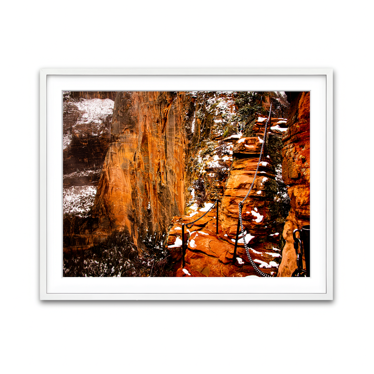 Framed Print 4x3 White