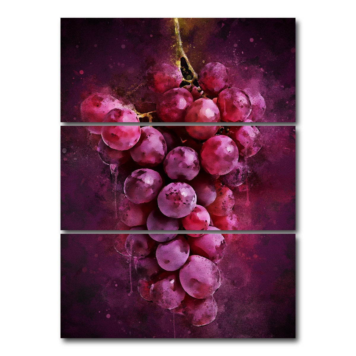 AUTO-MOCKUP WHITE | Anggur | 3 Piece | Gallery Wrap Canvas | group=8x18_stacked