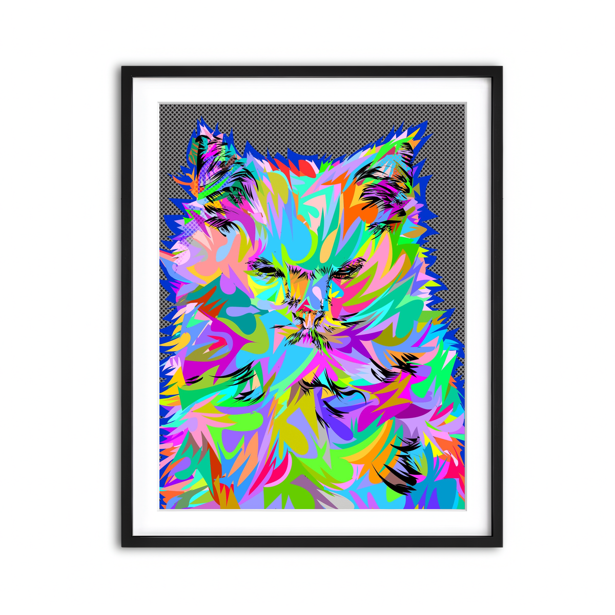Framed Print 3x4 Black